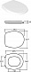 Керамин Унитаз-компакт Позитано однорежимный с сиденьем дюропласт – фотография-12